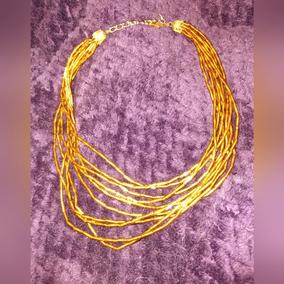 10 strand seed bead necklace Germany S - Picture 1 of 6